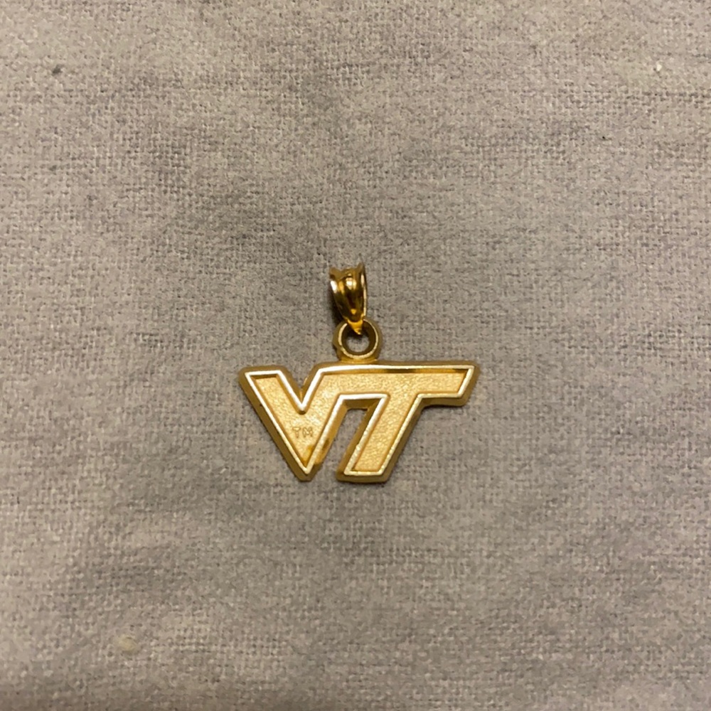 14k Virginia Tech VT Charm